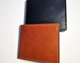 Leather wallet for men. Genuine leather. Wallet for a gift. A gift for father.