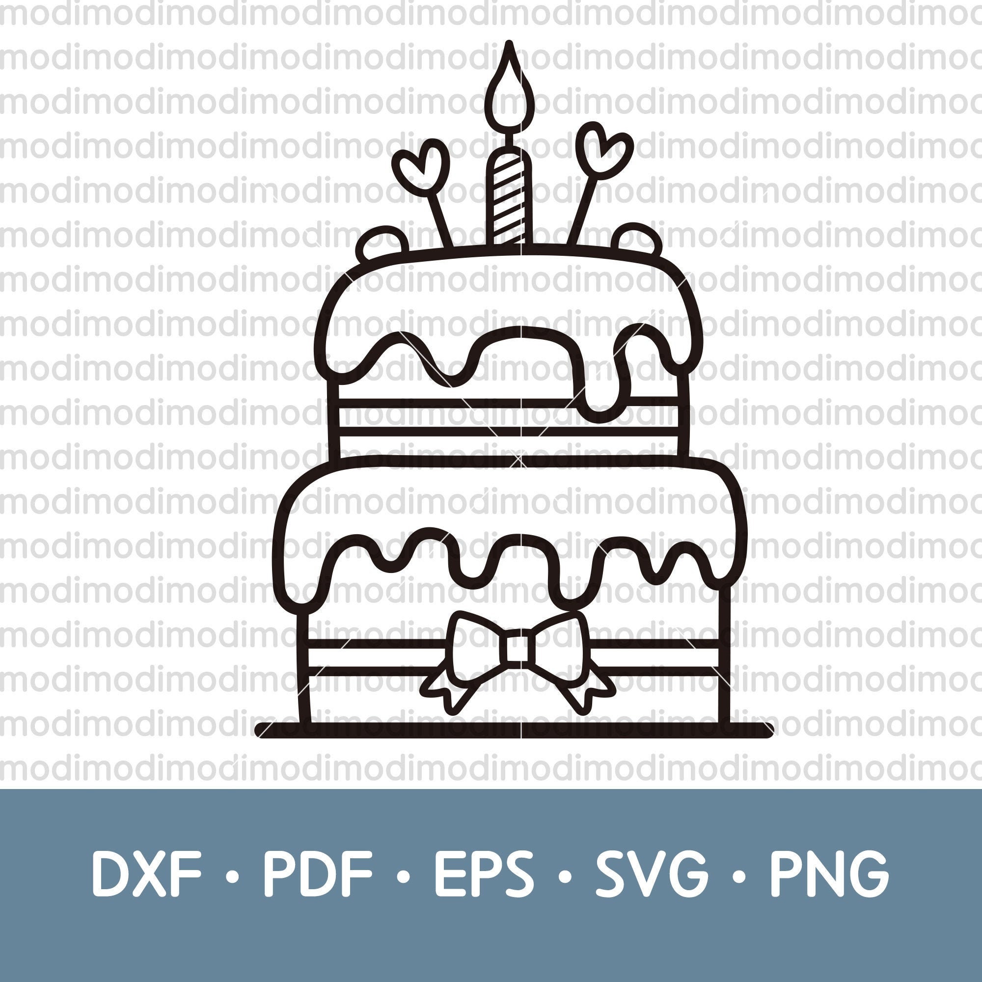 Birthday Cake SVG Birthday Cake Clipart Cake Clipart Cake | Etsy