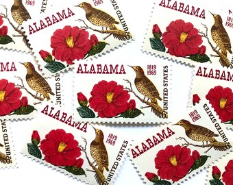 Alabama Stamp Etsy