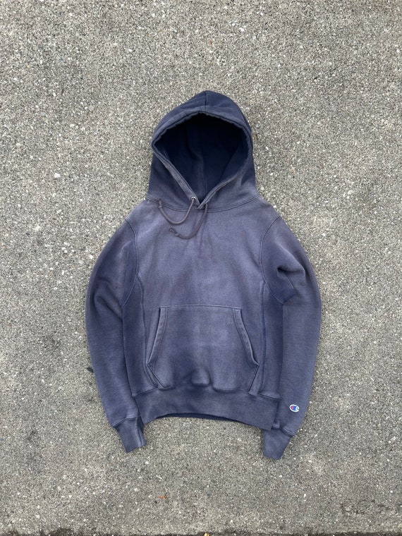 Vintage Champion Navy blue faded sweatshirt