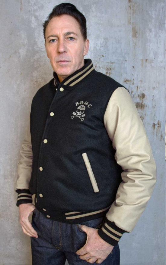 Jacket Baseball Jacket BRMC - Etsy