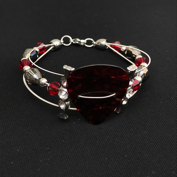 Guitar pick bracelet
