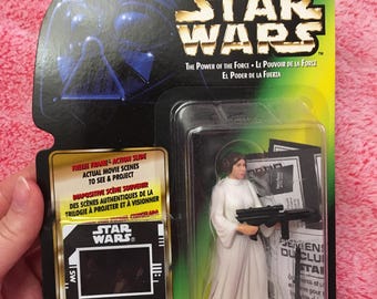 Figura de acción de la Princesa Leia de Star Wars: Una Nueva Esperanza - El Poder de la Fuerza