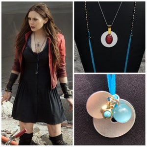 Wanda Maximoff / Scarlet Witch Avengers Age of Ultron Necklaces