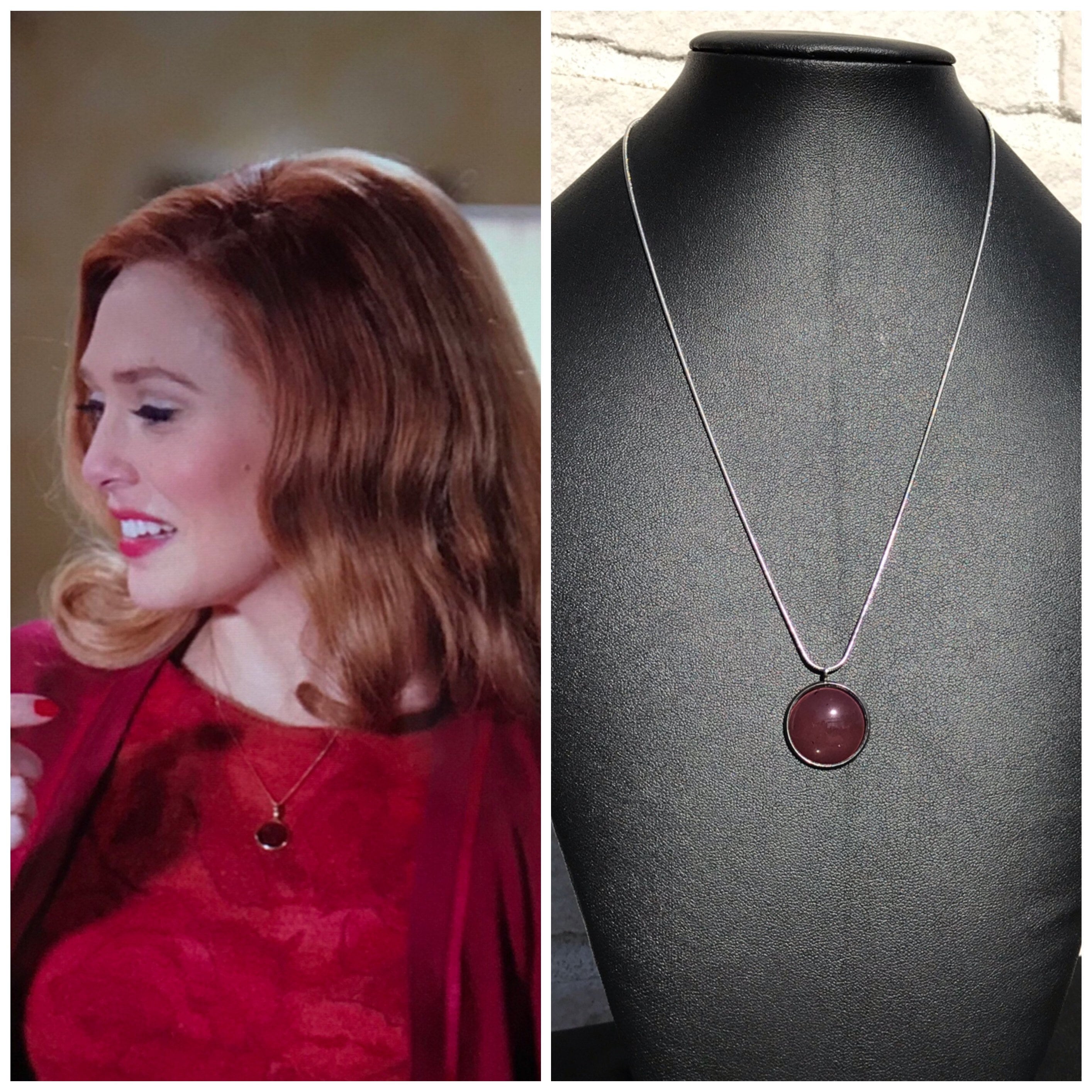 The red scarlet sale necklace