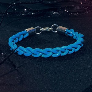 Eleven Stranger Things Blue Braided Bracelet