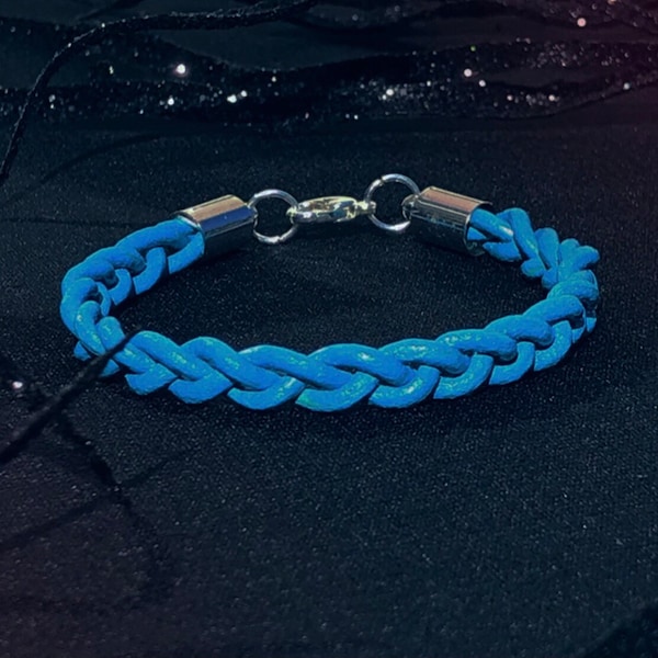 Eleven Stranger Things Blue Braided Bracelet