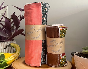 Upcycled Küchentücher | 12er Pack| Waschen & Wiederverwenden | Zero Waste Reinigung