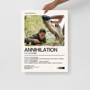 ANNIHILATION MOVIE POSTER Netflix Natalie Portman Gina Rodriguez Jennifer Jason Leigh Alex Garland Oscar Isaac Sci-Fi Drama Thriller Horror