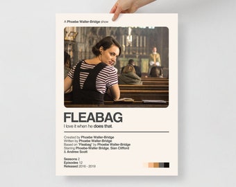 FLEABAG BBC TV Show Phoebe Waller-Bridge Comedy Drama Andrew Scott Hot Priest Play Television Film