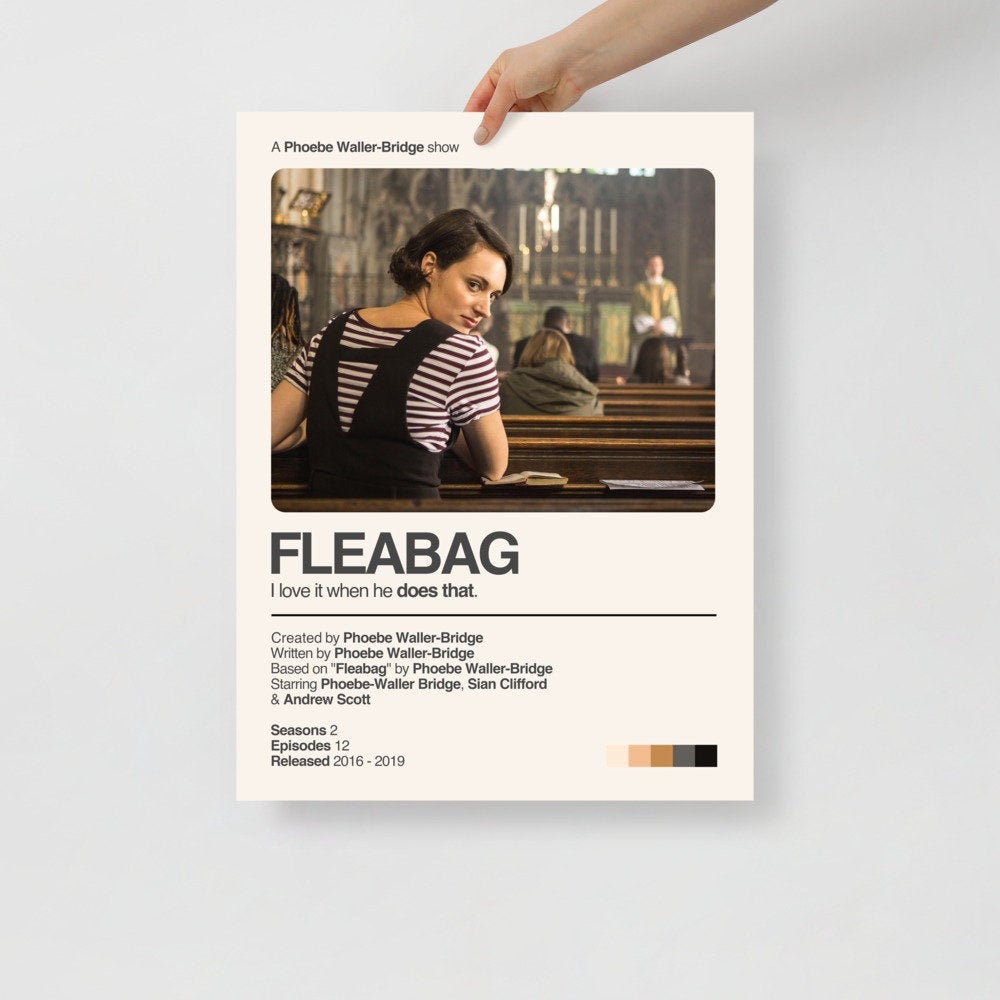 FLEABAG BBC TV Show Phoebe Waller-bridge Comedy Drama Andrew Scott