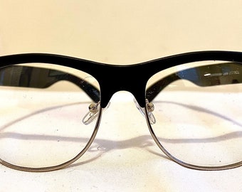 Malcolm x browline 1950 style glasses