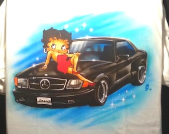 Car and Character of Your Choice: Airbrush Tee or Hoodie