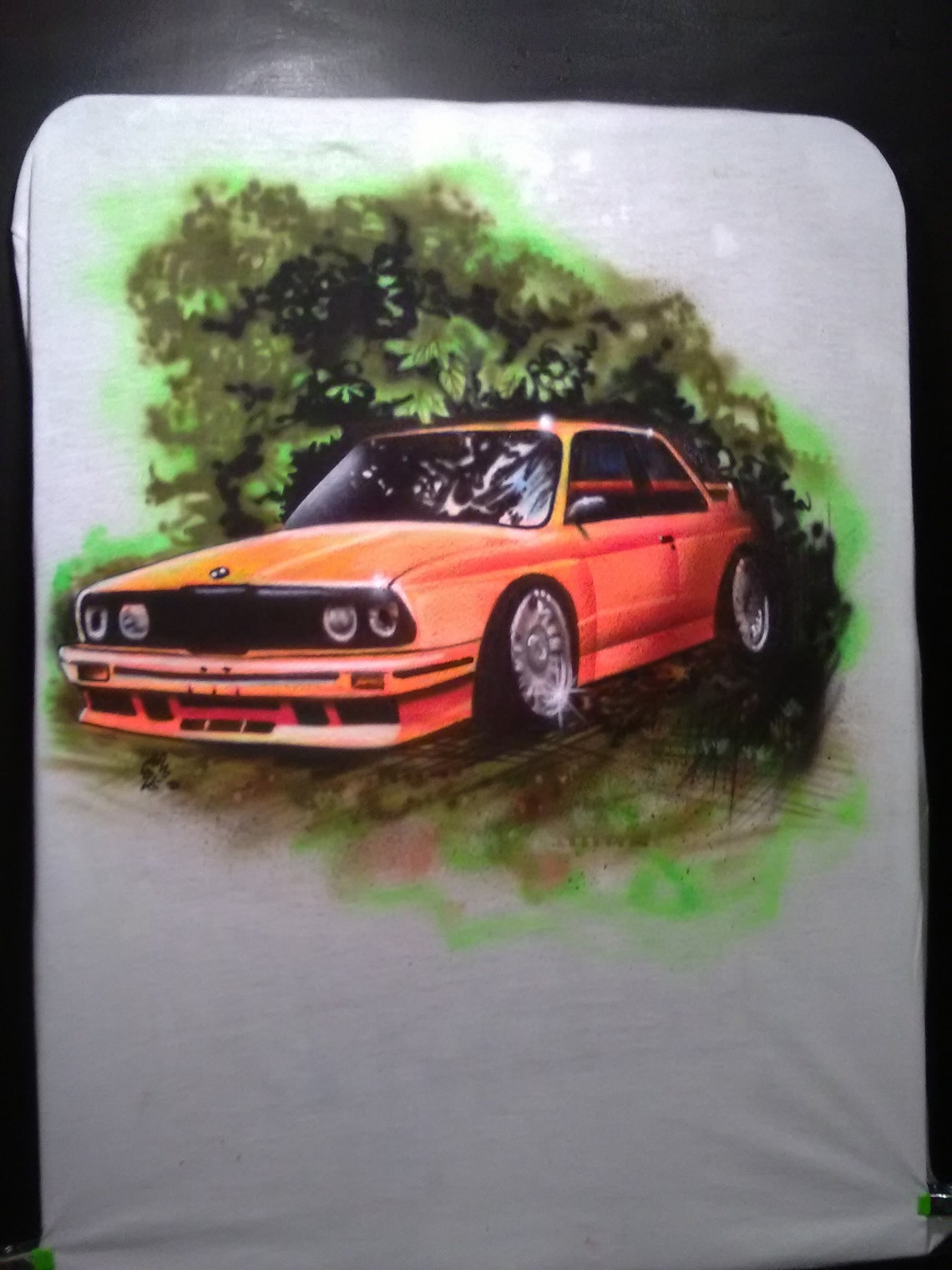Car Airbrush Shirt Truck Airbrush Shirt Car Custom Shirt Etsy