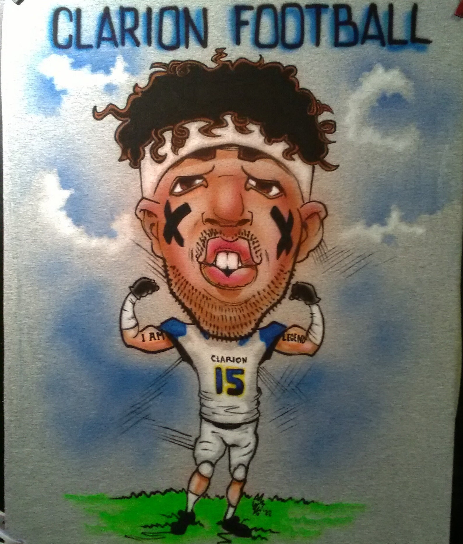 Airbrush Caricature Shirt, Custom Caricature Shirt, My Face on a Shirt, Cartoon Shirt, Airbrush