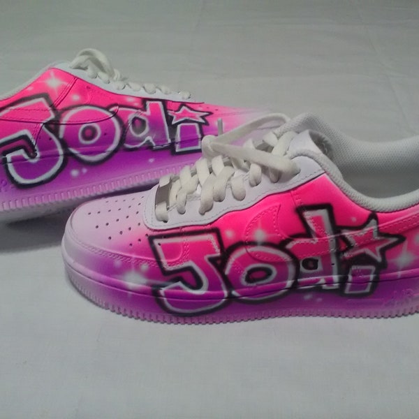 airbrush nikes