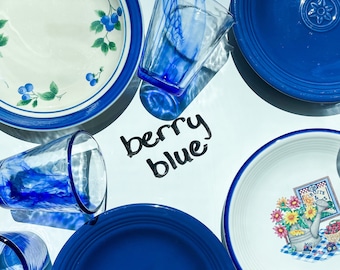 Berry Blue - 8 piece set