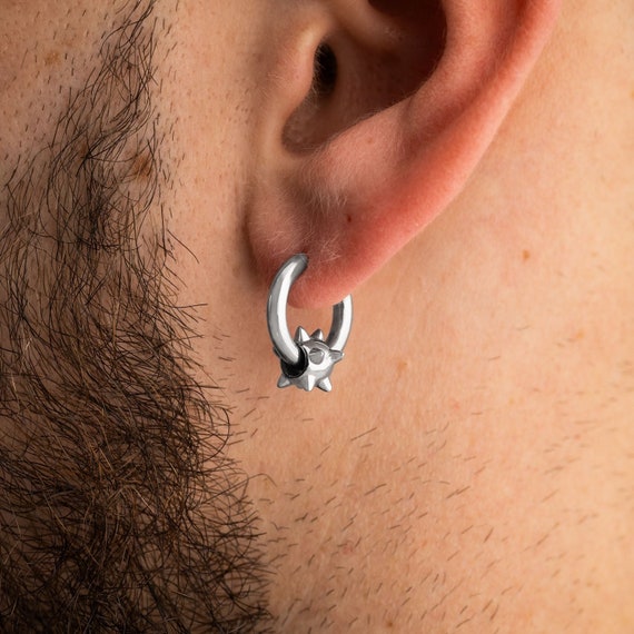 ★MIDNIGHT MOMENT.★ silver ball earring Designer fashion, Seoul-fully created | W Concept