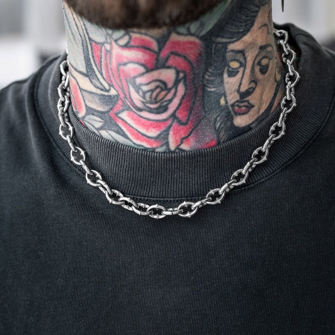 アクセサリー spike sord chain necklace SPIKE CHAIN LINK NECKLACE – Cyberspace Shop