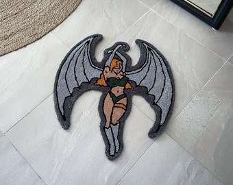 ROSEONYXART X STATEMENT "The Enchantress" Succubus Handmade Rug