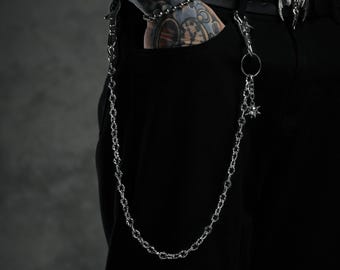 新品【soerte】10way necklace & wallet chain soerte ウォレットチェーン 10way combination necklace