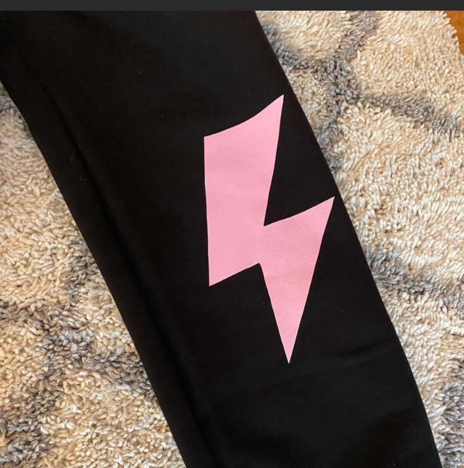lightning bolt sweatpants