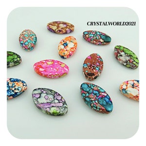 30 Cuentas Acrílicas Ovaladas Con Patrón De Remolino Plateado - Tamaño 12mm - Para Joyería Y Manualidades