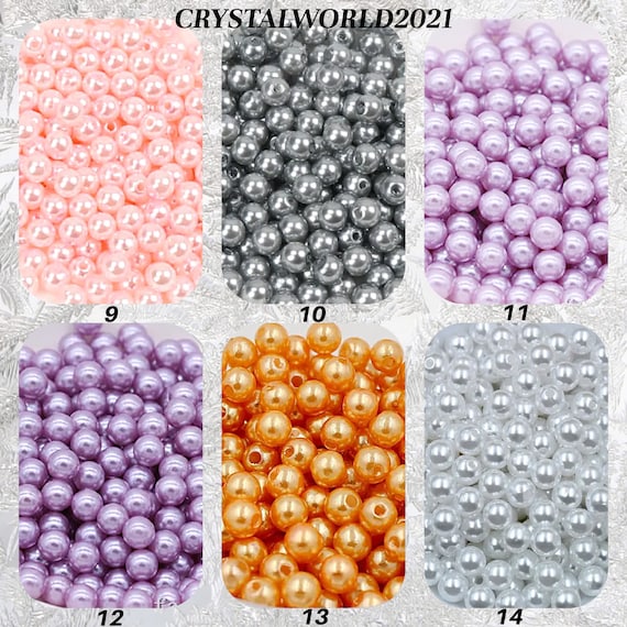 Lot De 10 Perles Acryliques Bicolores 16mm - Multicolores Pour Création De Bijoux