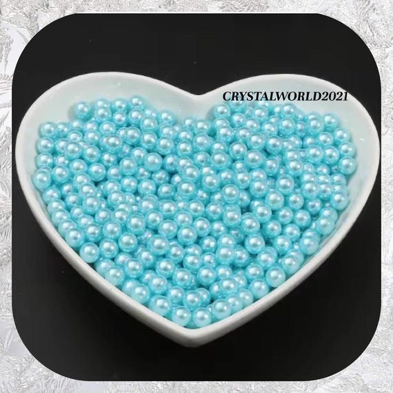 Czech Round Glass Imitation Pearls Brown Pearl color 2mm 6mm 10mm