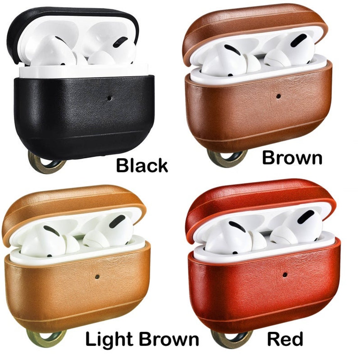 Leather Airpods Pro Case AirPod Case Leather AirPod Cover | Etsy