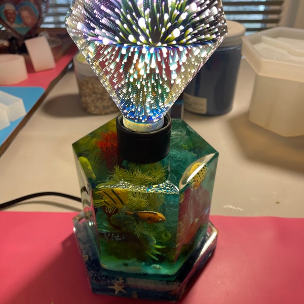 Custom Handmade Lamps Aquarium