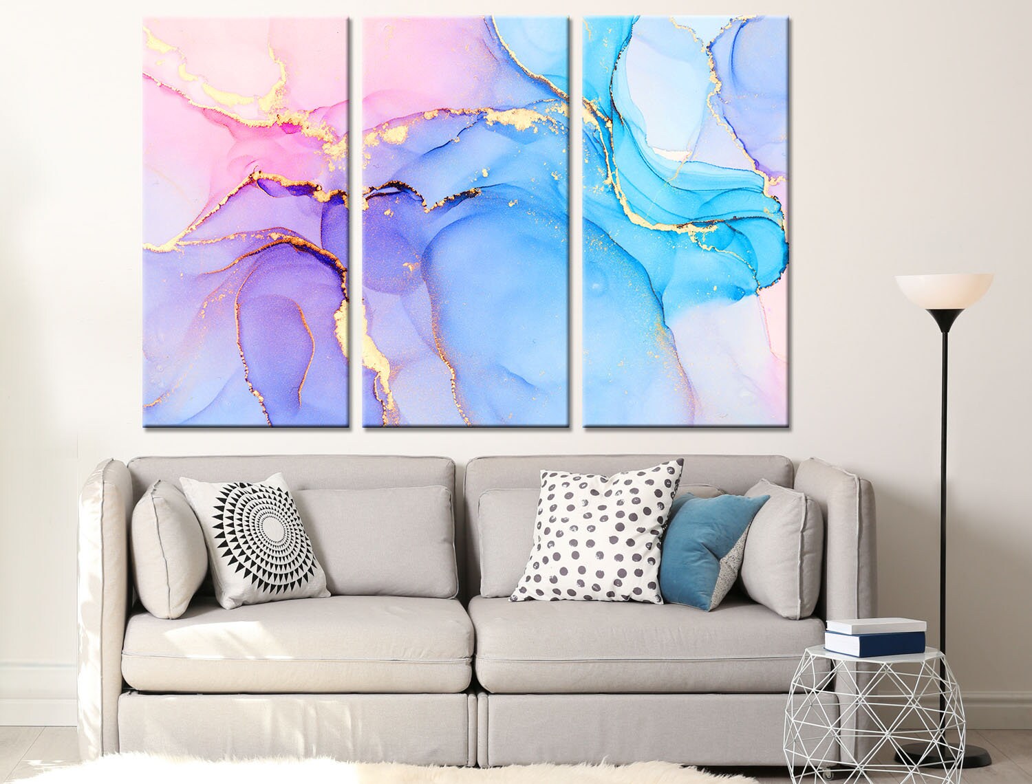 Abstract wall decor Abstract fluid canvas Abstract wall art Etsy