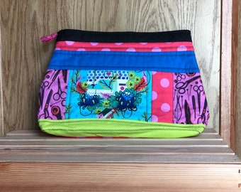 Zippered pouches