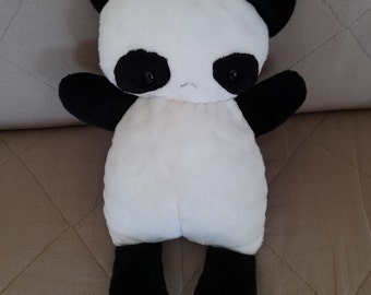 stuffed panda, cute cuddly toy