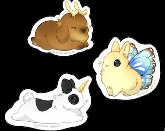 Stickers rabbit, cute rabbit
