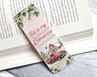 This is my Christmas Romance Bookmark | Holiday Romance Bookmark | Romance Reader | Cute Bookmark | Bookmark |