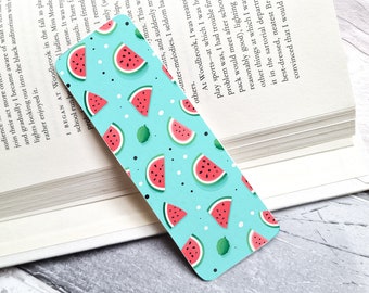 Watermelon Pattern Bookmark | Reader Gift