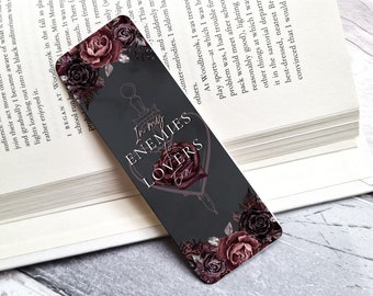 Enemies to Lovers Bookmark | Romance Bookmark | Romance Reader Bookmark | Romance Reader | Cute Bookmark |  Romance Trope Bookmark