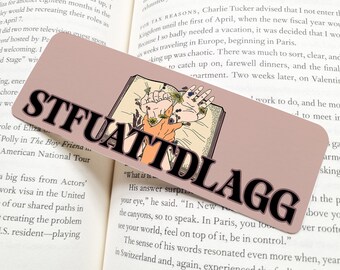STFUATTDLAGG Bookmark | Bookish Gift | Spicy Books Bookmark  | Smutty Bookmark | Bookmark | Reader Gift
