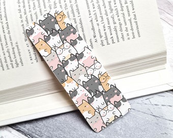 Cats Bookmark | Cute Cat Bookmark | Pretty Bookmark  | Cute Bookmark | Bookmark | Reader Gift