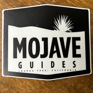 Mojave Guides Glitter Logo Sticker