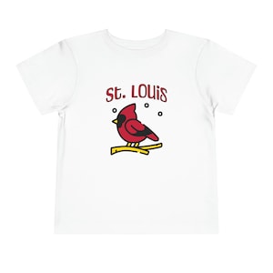 Elevate your little fan&#39;s style with our St. Louis Cardinals Toddler Shirt!