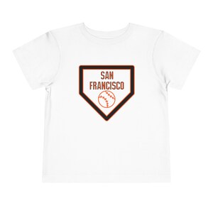 Score a home run in cuteness with our Toddler San Francisco Giants Shirt!