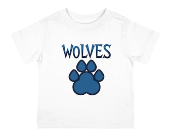 Découvrez notre adorable et confortable chemise Baby Minnesota Timberwolves !