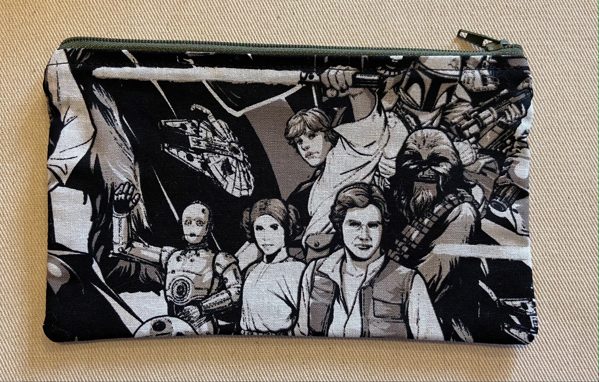 Star wars zipper pouch Etsy