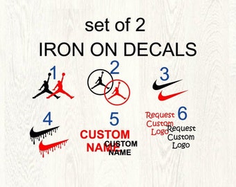 Nike Logo Iron On Etsy