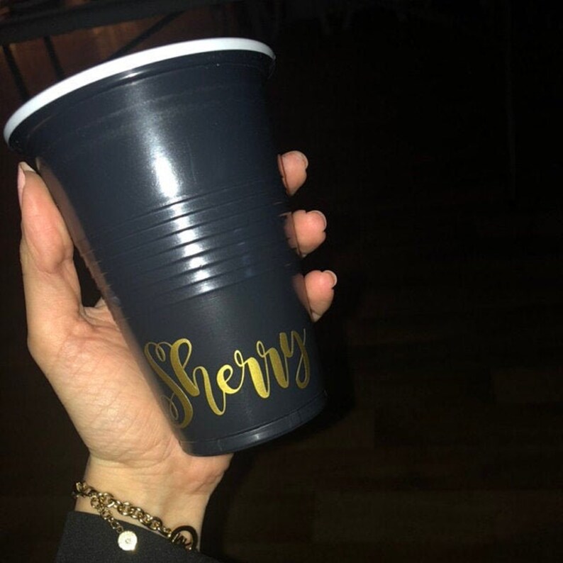 Custom Names Vinyl Decals Personalized Wine Glass Decals Etsy