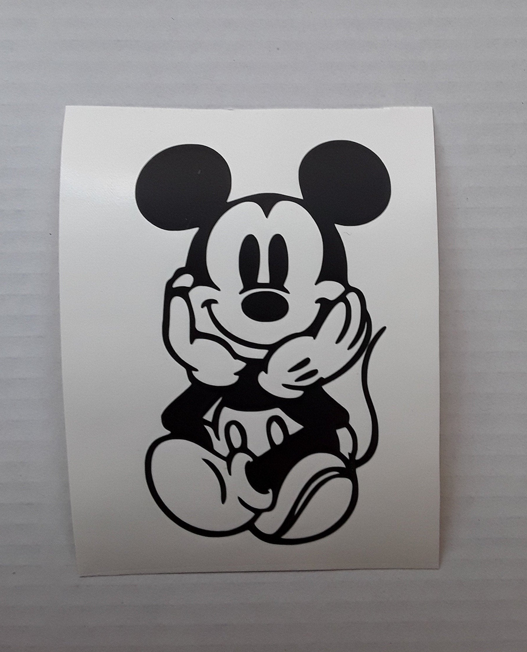 Mickey Minnie Mouse Vinyl Decals Disney Vinyl Decals Etsy Australia