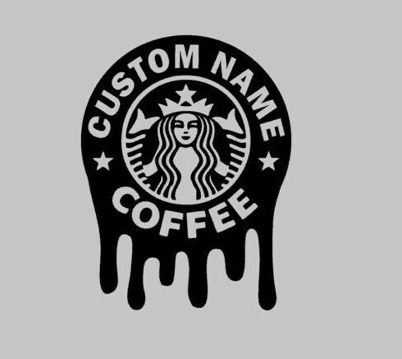 Starbucks Logo Sticker Green Starbucks Vinyl Decal 
