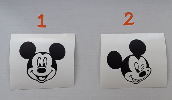 Mickey Mouse Vinyl Decals disney Vinyl Decals - Etsy